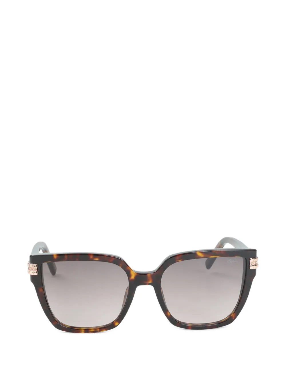 Chopard Eyewear havana detail sunglasses - Marrone