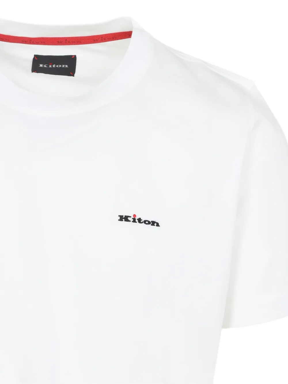  Kiton Logo T-shirt - White 