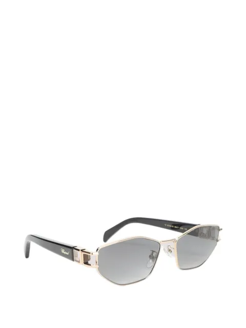Chopard Eyewear geometric metal sunglasses