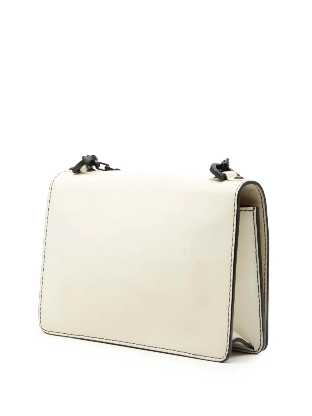  Christian Dior Pre-owned Sac Porté épaule Jadior Format Moyen En Cuir De Veau à Rabat Et Chaîne (2018) - Noir 