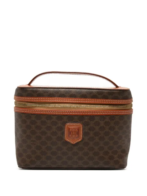 Celine Pre-Owned trousse de toilette à motif Macadam 20e siècle