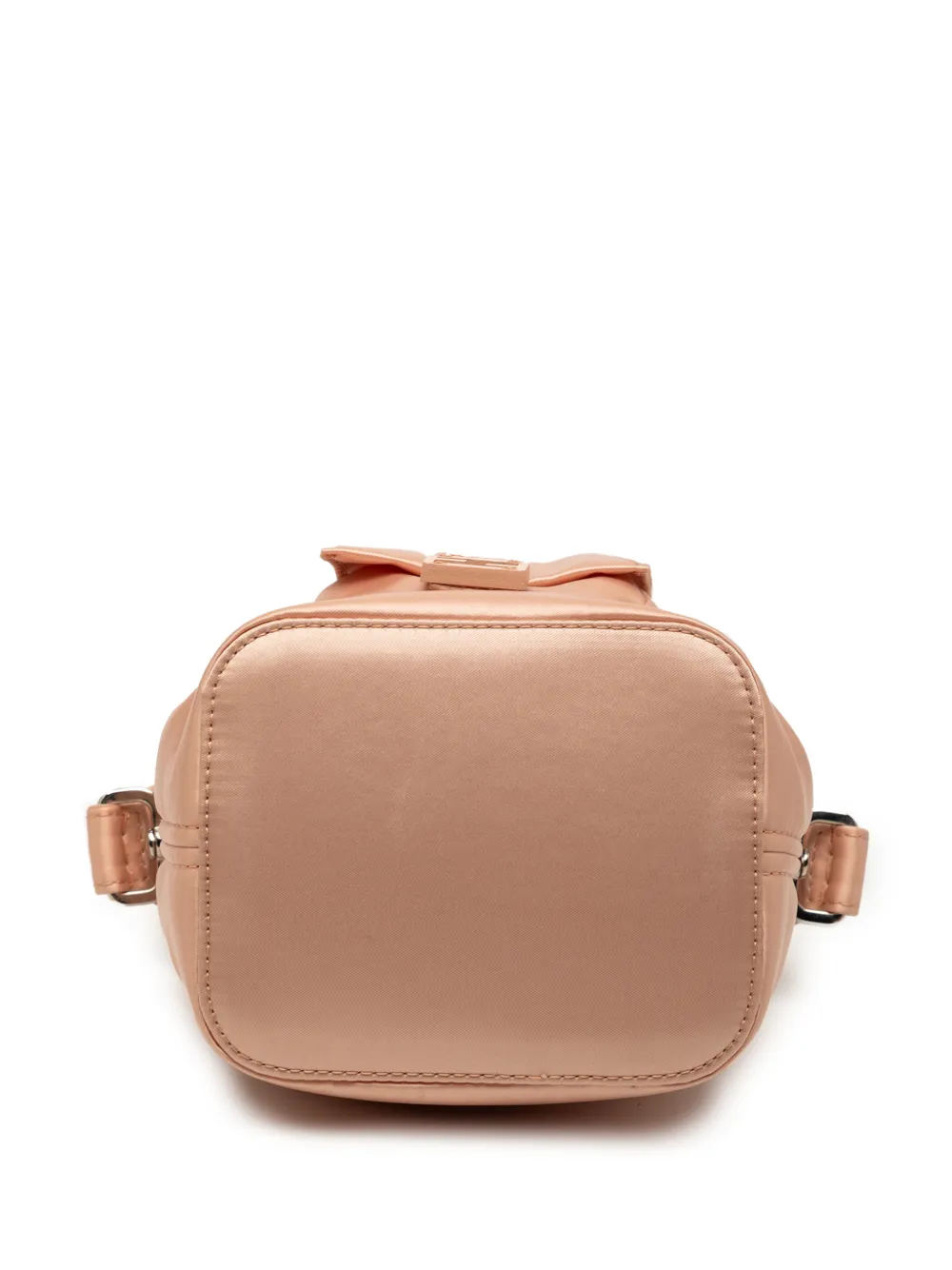 Fendi Pre-owned 2010-2025 Mini Satin Mon Tresor Bucket Bag Satchel in Pink, view 4