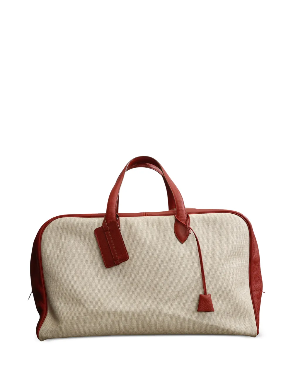 Hermès Pre-Owned 2000s Circa clemence leather travel bag - Toni neutri