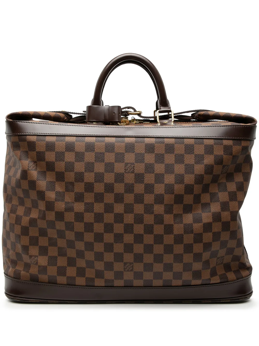 Louis Vuitton Pre-Owned 2002 Damier Ebene Grimaud travel bag - Marrone
