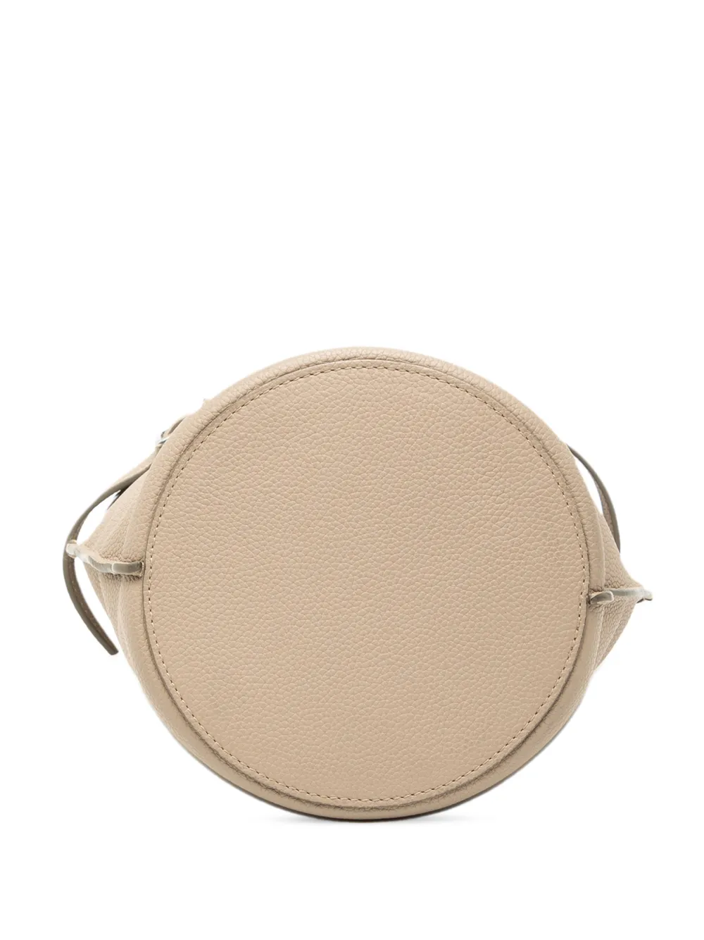 Celine Pre-owned 2018-2025 Nano Leather Big Bucket Bag Satchel in Brown, view 4