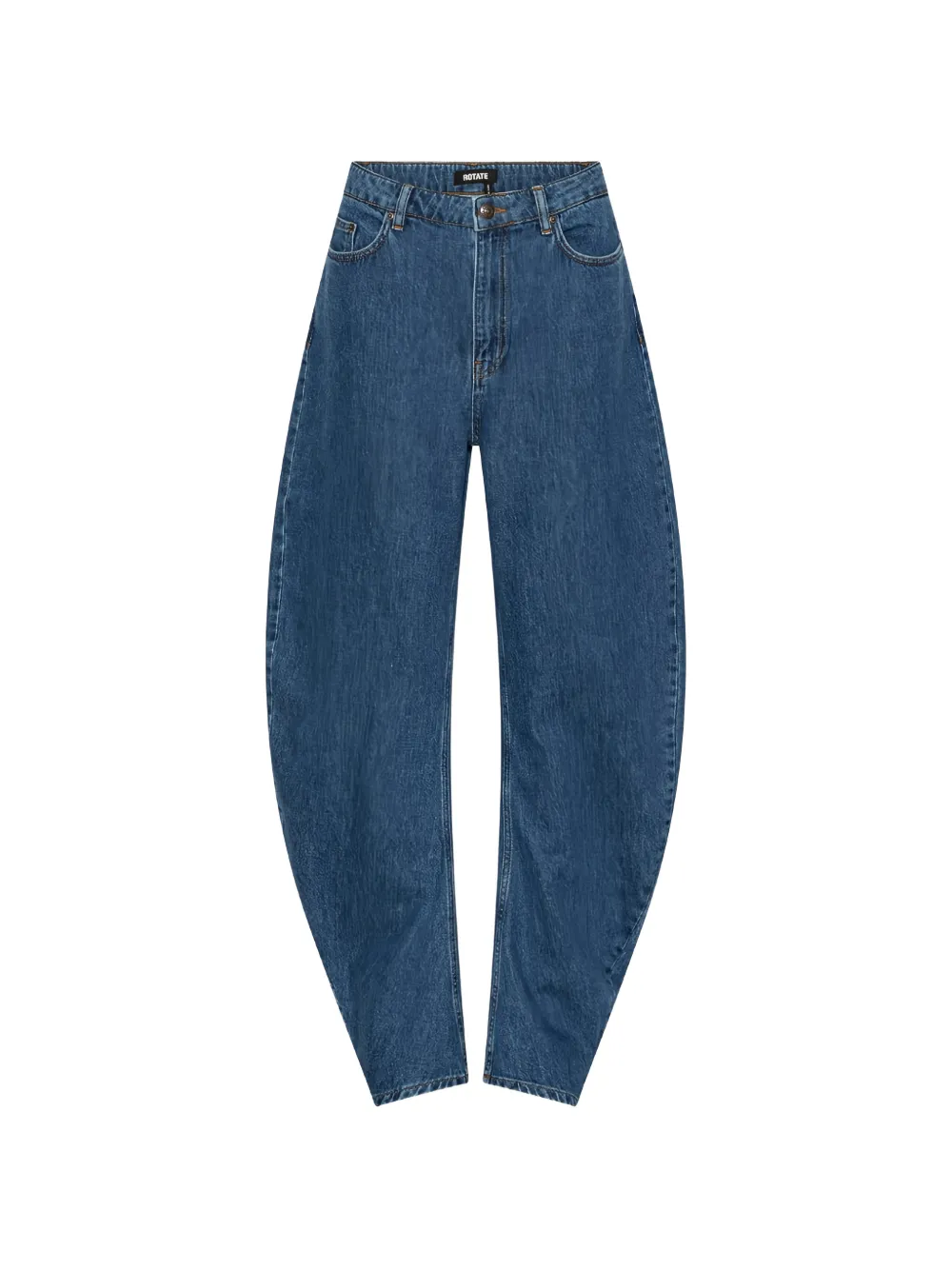 ROTATE BIRGER CHRISTENSEN Drapierte Jeans - Blau