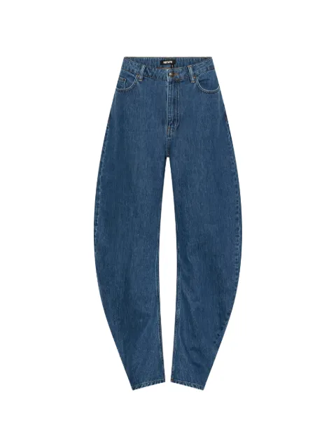 ROTATE BIRGER CHRISTENSEN draped barrel leg jeans