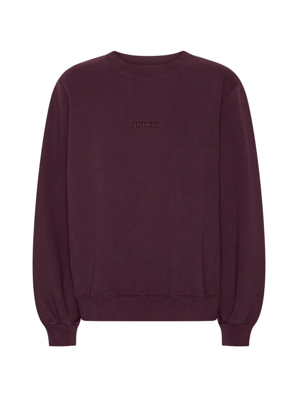 ROTATE BIRGER CHRISTENSEN Sweatshirt mit Stickerei - Violett