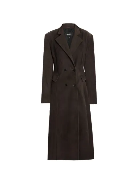 ROTATE BIRGER CHRISTENSEN double-breasted long coat