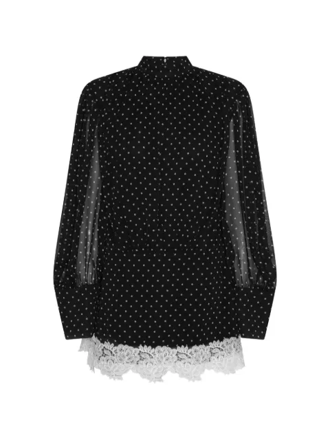 ROTATE BIRGER CHRISTENSEN polka-dot mini dress