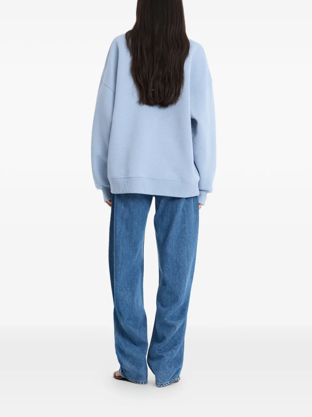 ROTATE BIRGER CHRISTENSEN Sweater met ronde hals Blauw