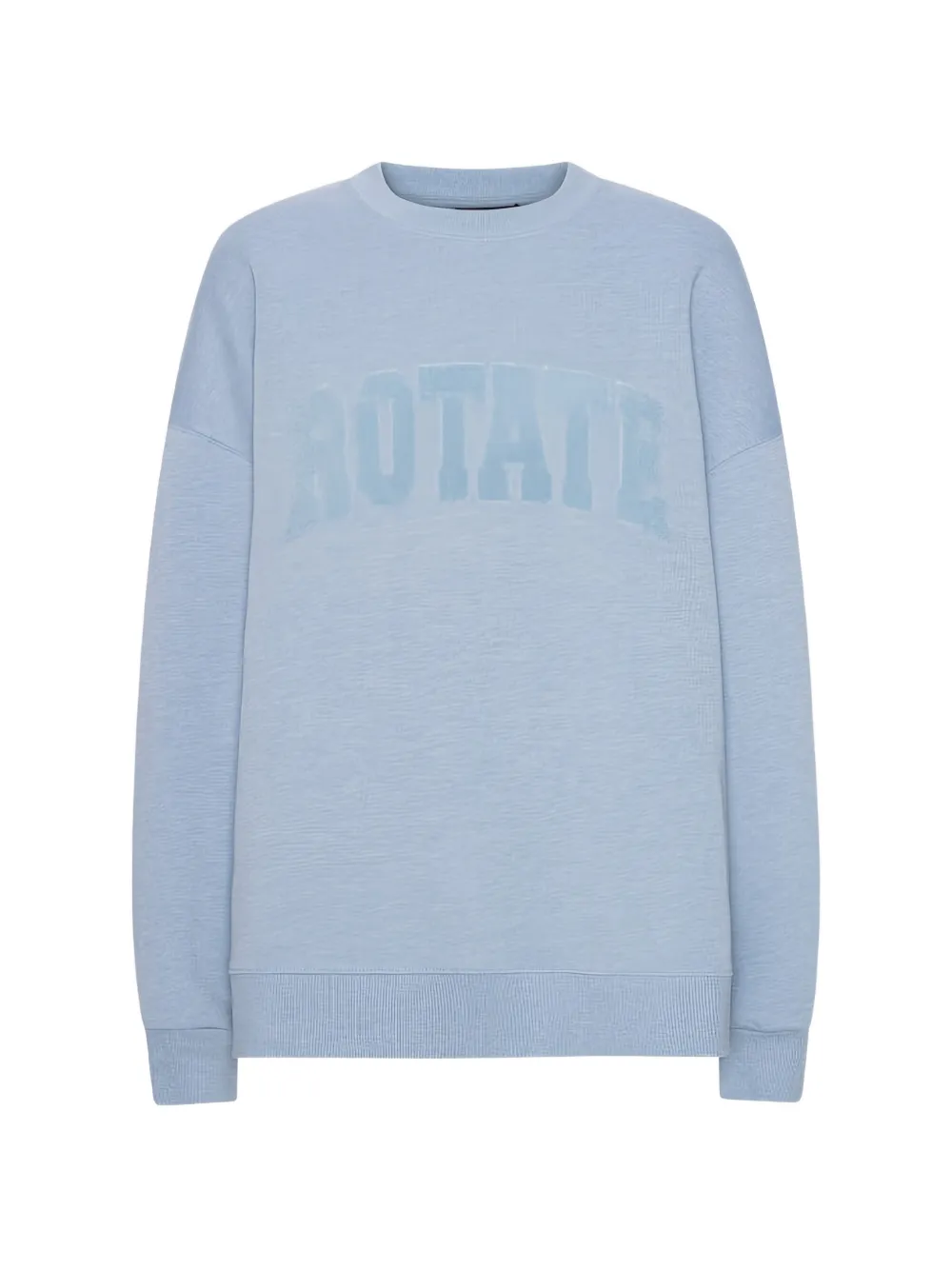 ROTATE BIRGER CHRISTENSEN Sweatshirt mit rundem Ausschnitt - Blau