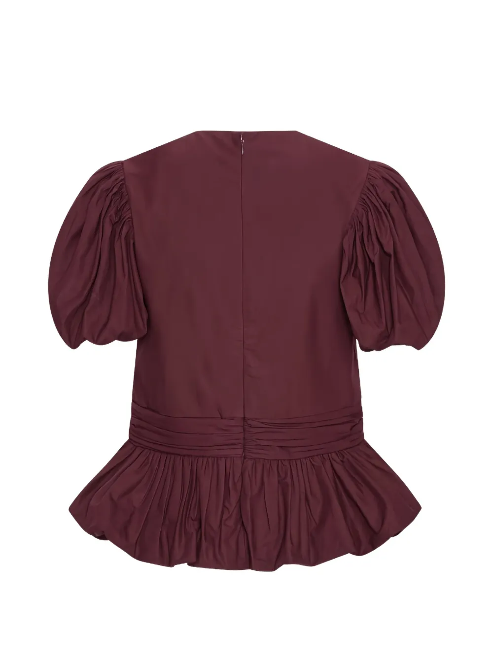 ROTATE BIRGER CHRISTENSEN Top met pofmouwen Rood