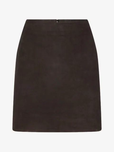 ROTATE BIRGER CHRISTENSEN suede mini skirt
