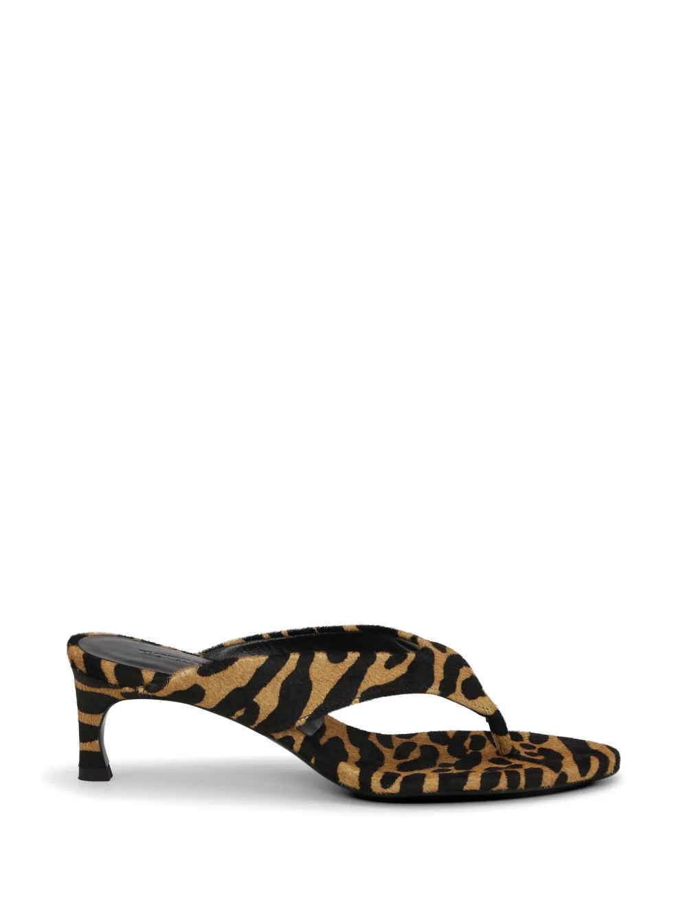 ROTATE BIRGER CHRISTENSEN Mules con stampa animalier - Toni neutri