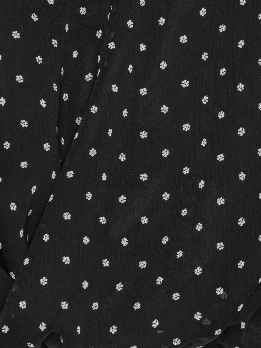 ROTATE BIRGER CHRISTENSEN Shirt met ruches Zwart