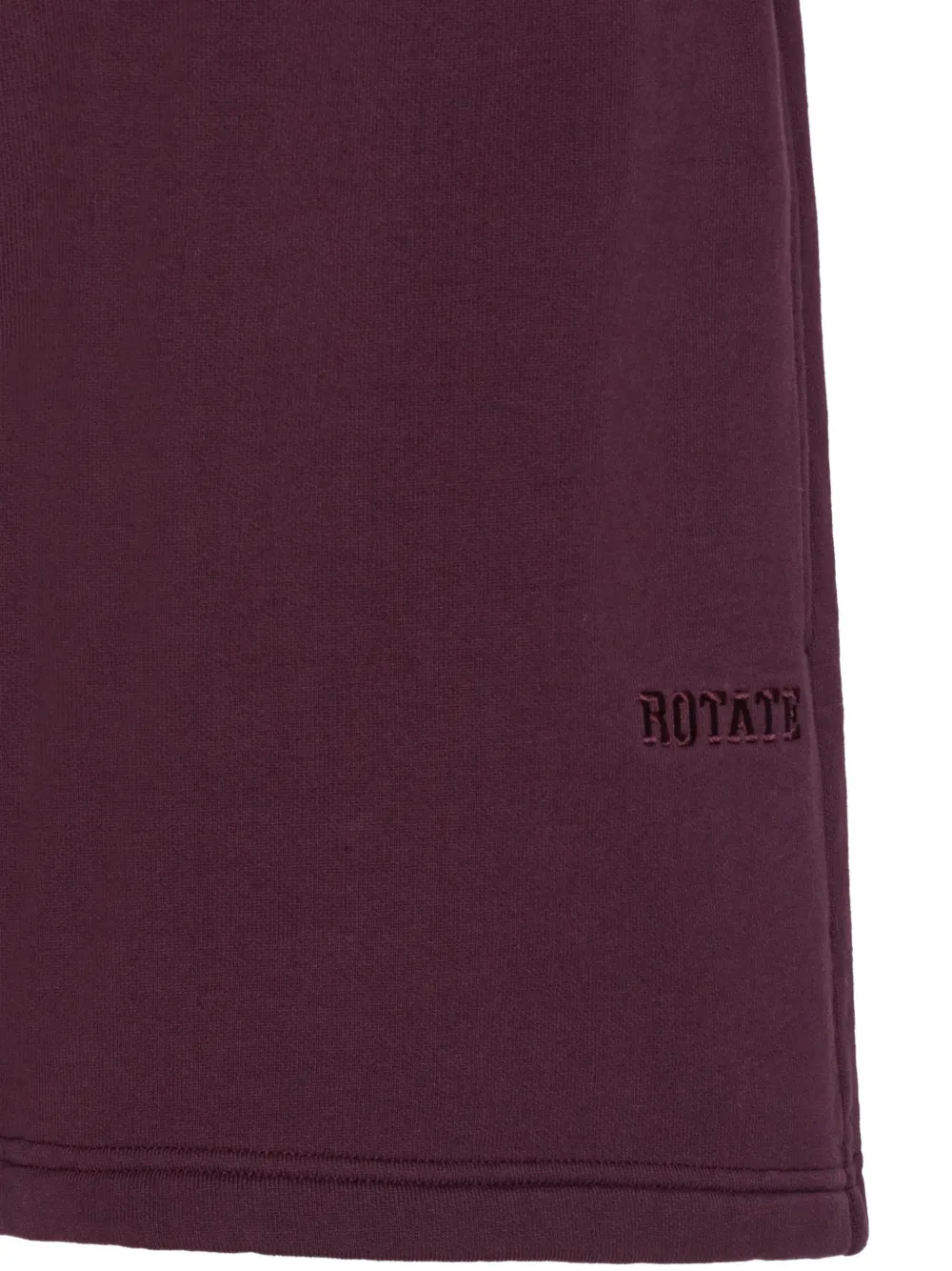 ROTATE BIRGER CHRISTENSEN Shorts met logo Paars