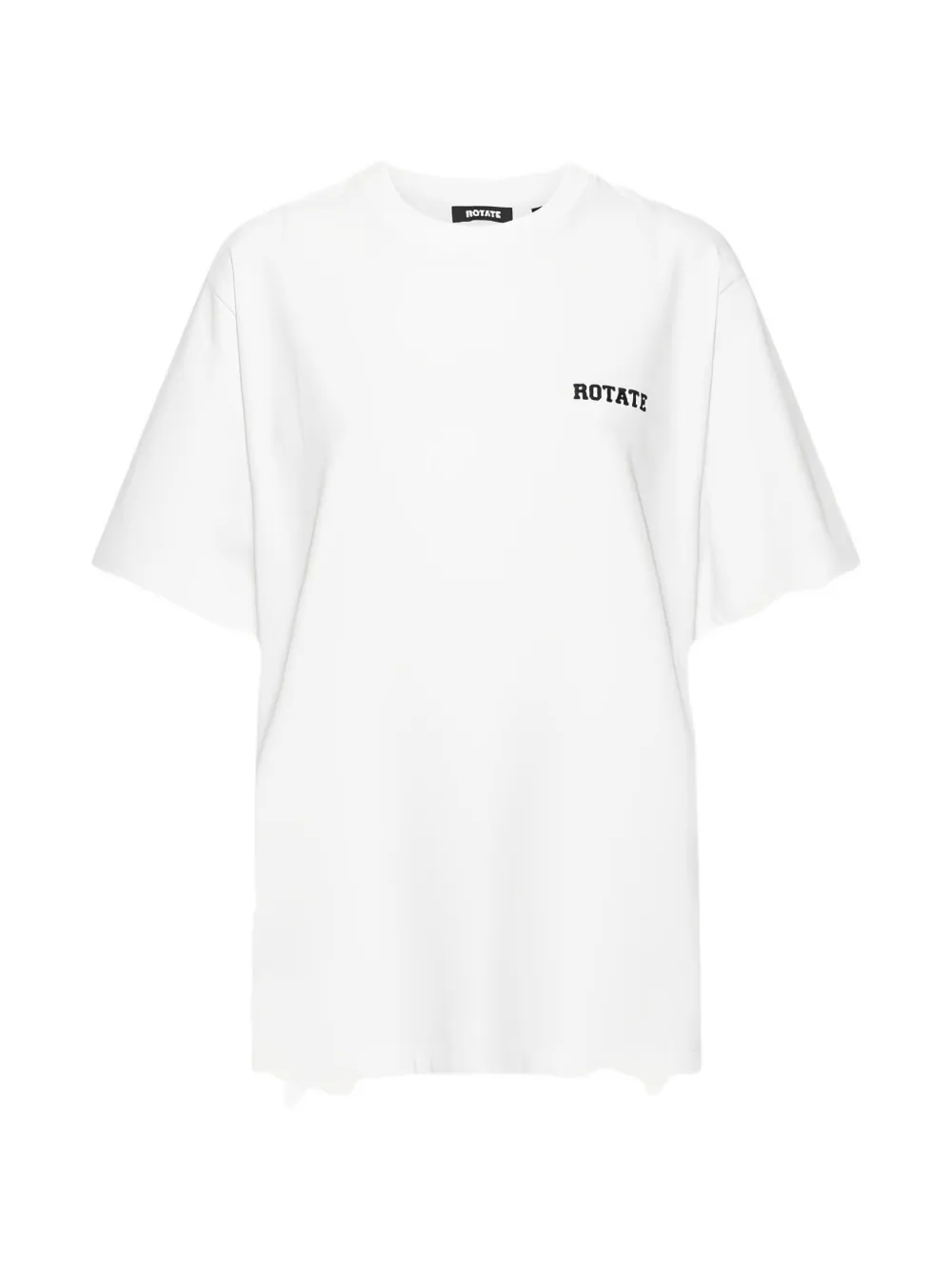 ROTATE BIRGER CHRISTENSEN jersey oversized T-shirt white
