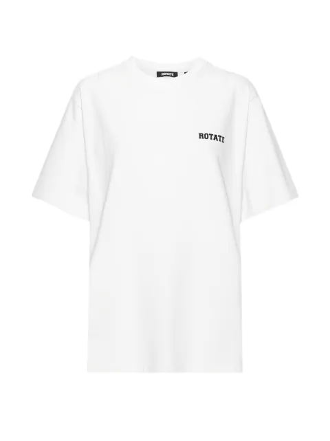 ROTATE BIRGER CHRISTENSEN jersey oversized T-shirt white