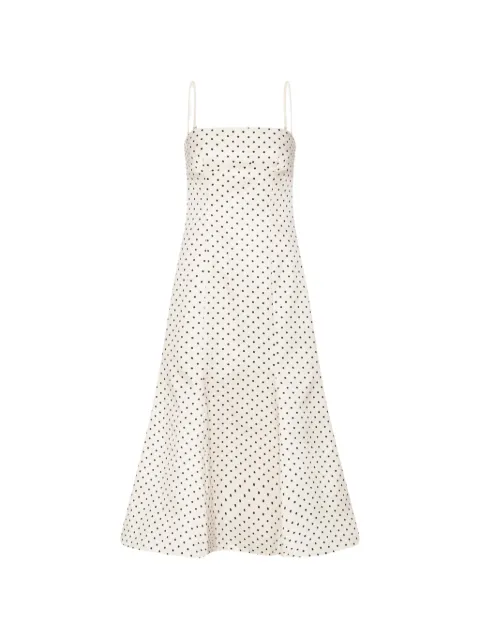 ROTATE BIRGER CHRISTENSEN Abito midi a pois