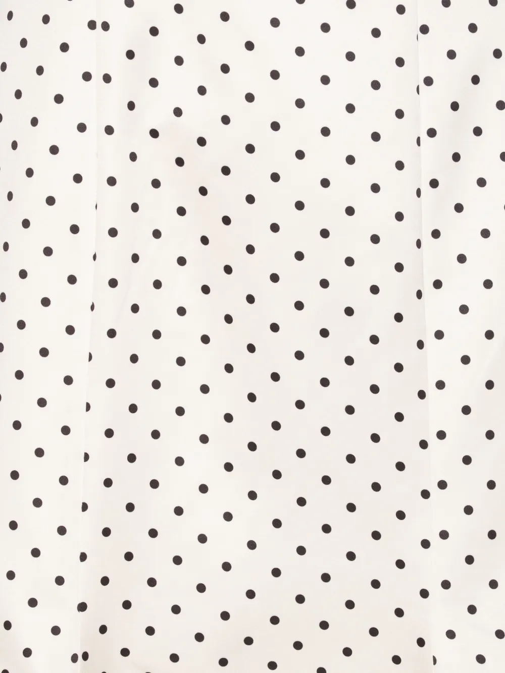 ROTATE BIRGER CHRISTENSEN Midi-jurk met stippen Beige