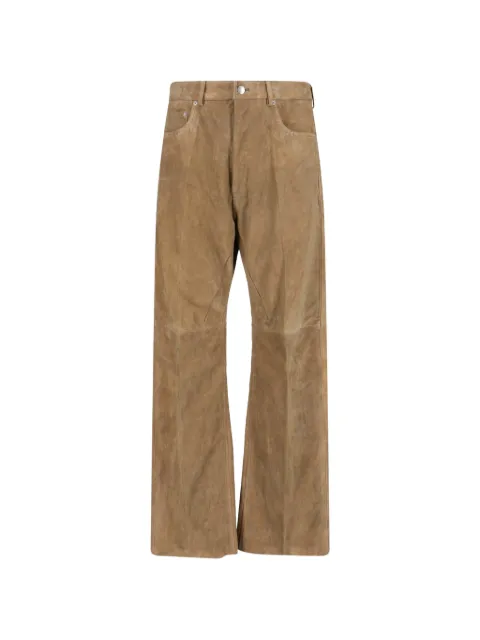 Rick Owens Geth suede trousers