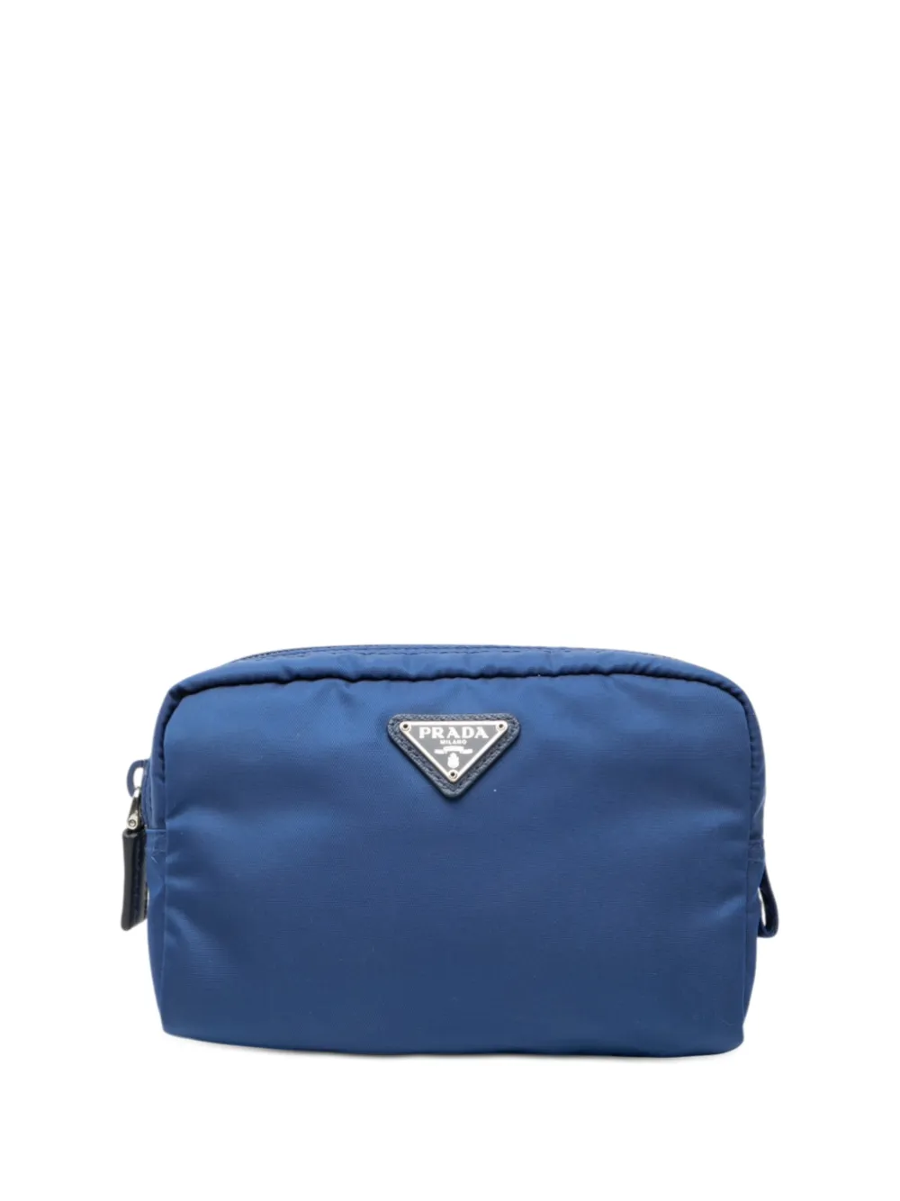 Prada Pre-Owned 2000-2013 Tessuto Cosmetic pouch - Blu