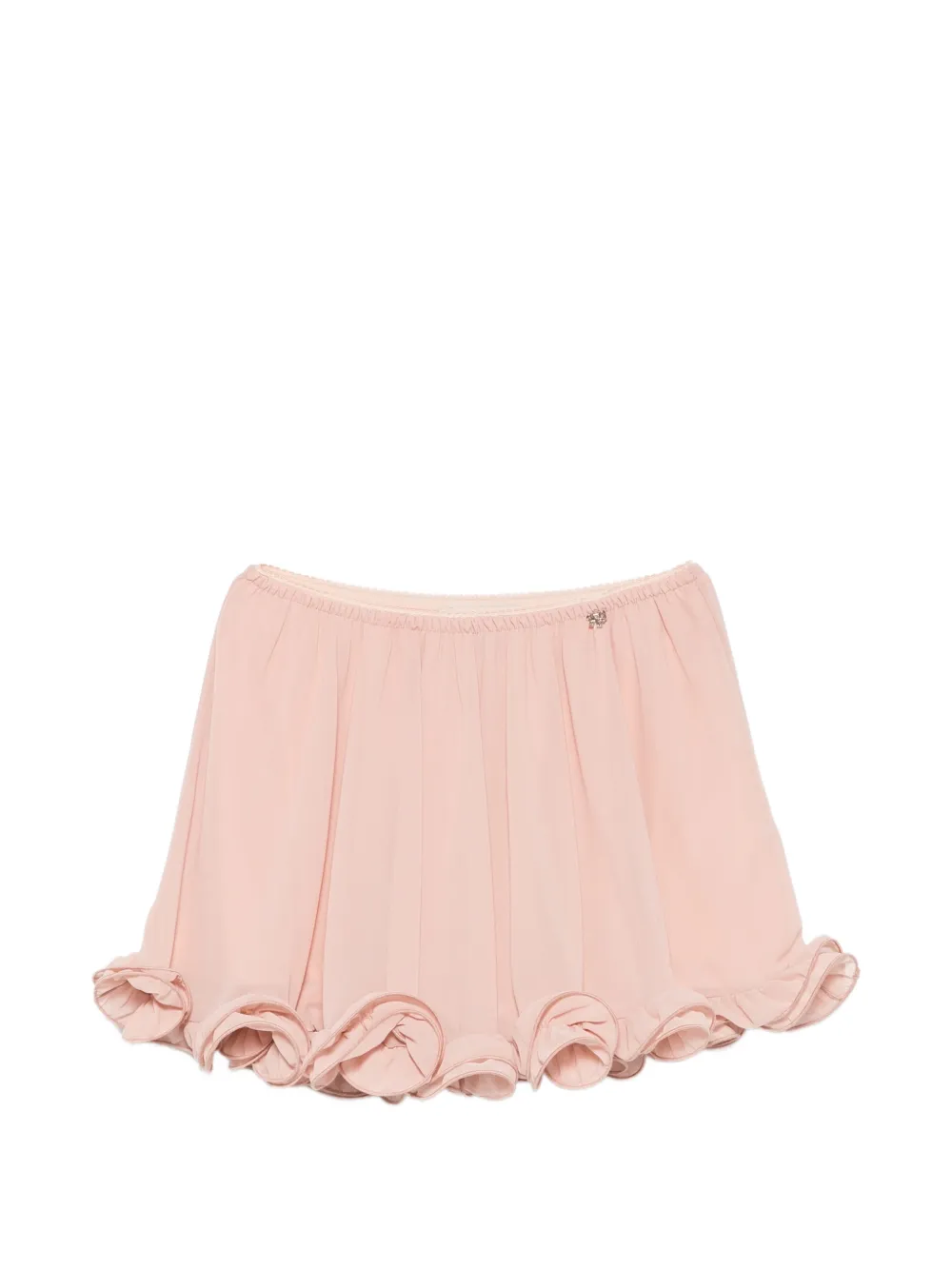 Aniye By Tessa ruffled-trim pleated skirt - Rosa