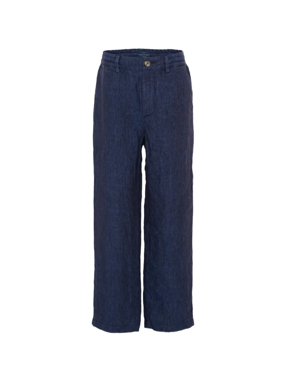 Paul & Shark Junior buttoned linen trousers - Blu