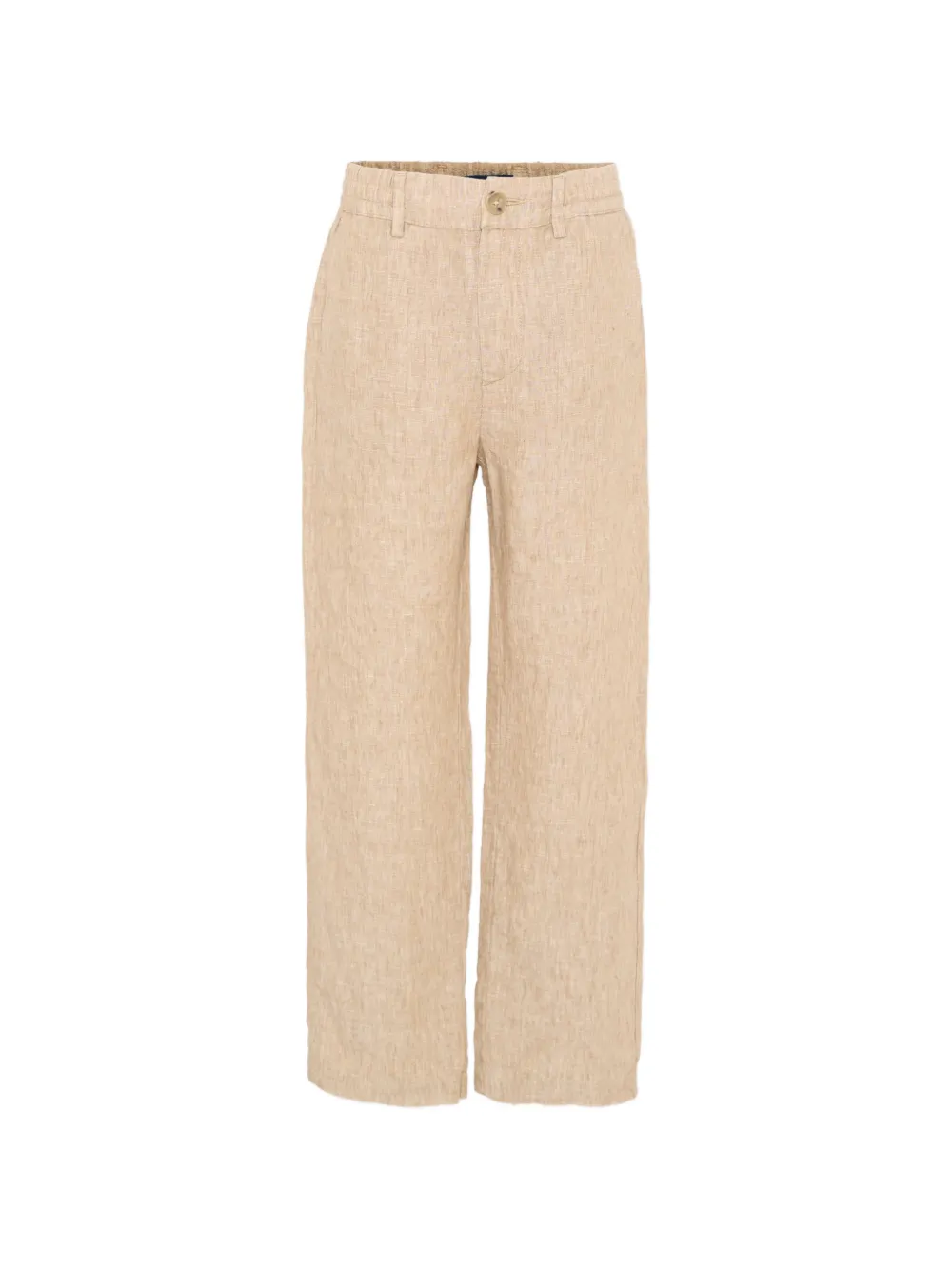 Paul & Shark Junior buttoned linen trousers - Toni neutri