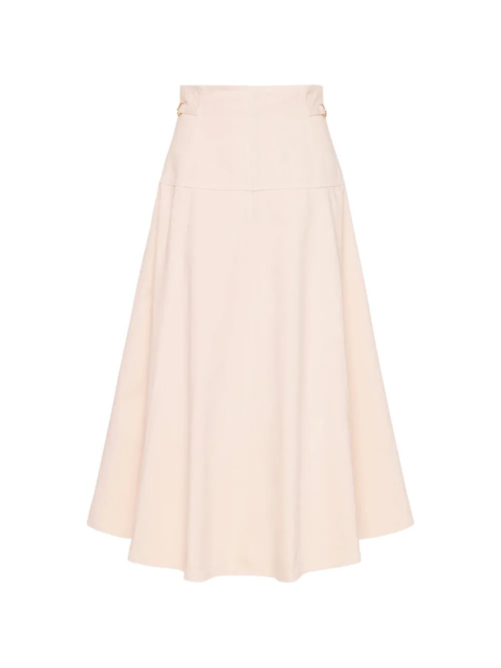 Ulla Johnson The Brigette buckle detail midi skirt - Toni neutri