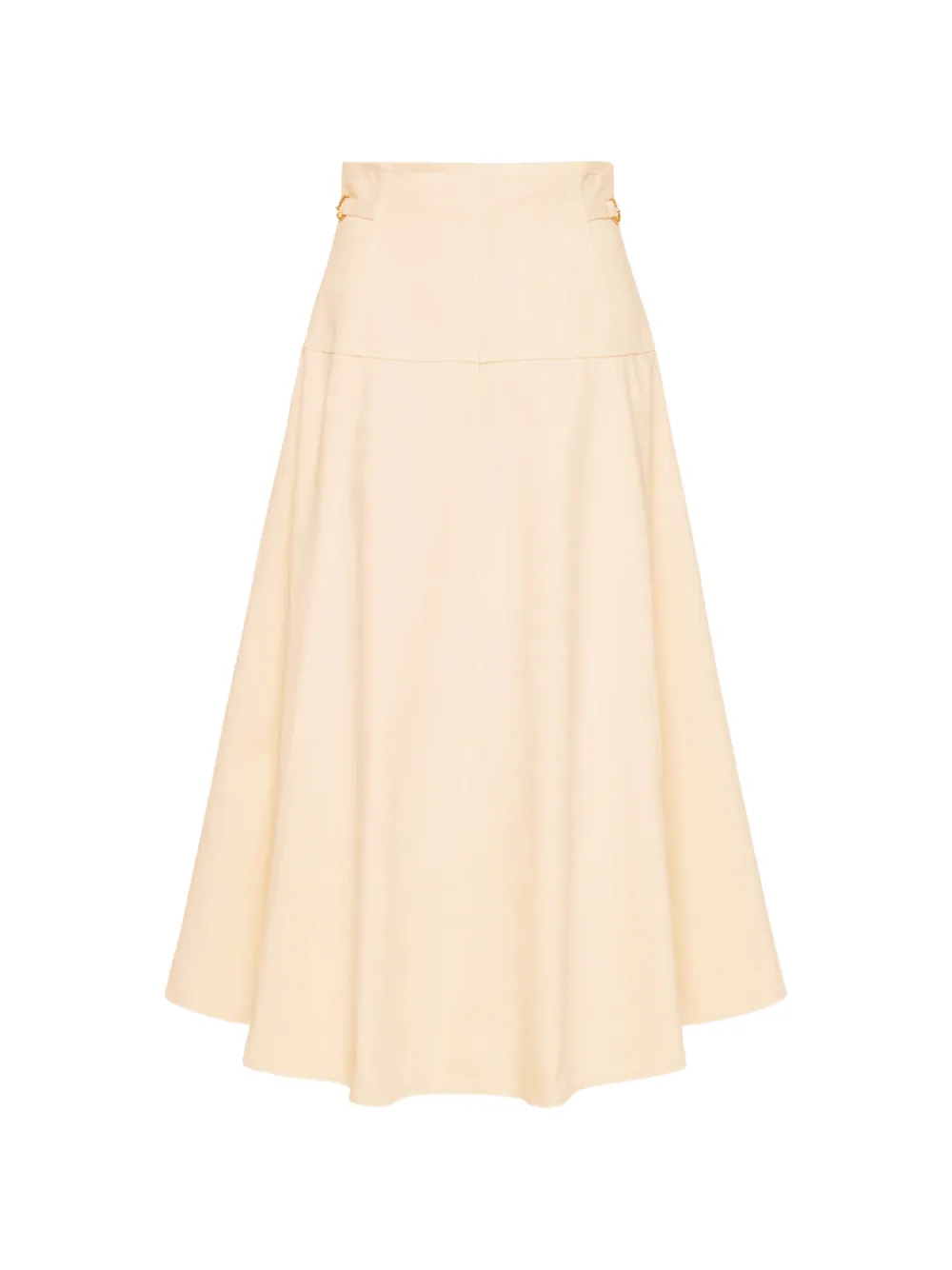 Ulla Johnson The Brigette buckle detail midi skirt - Toni neutri
