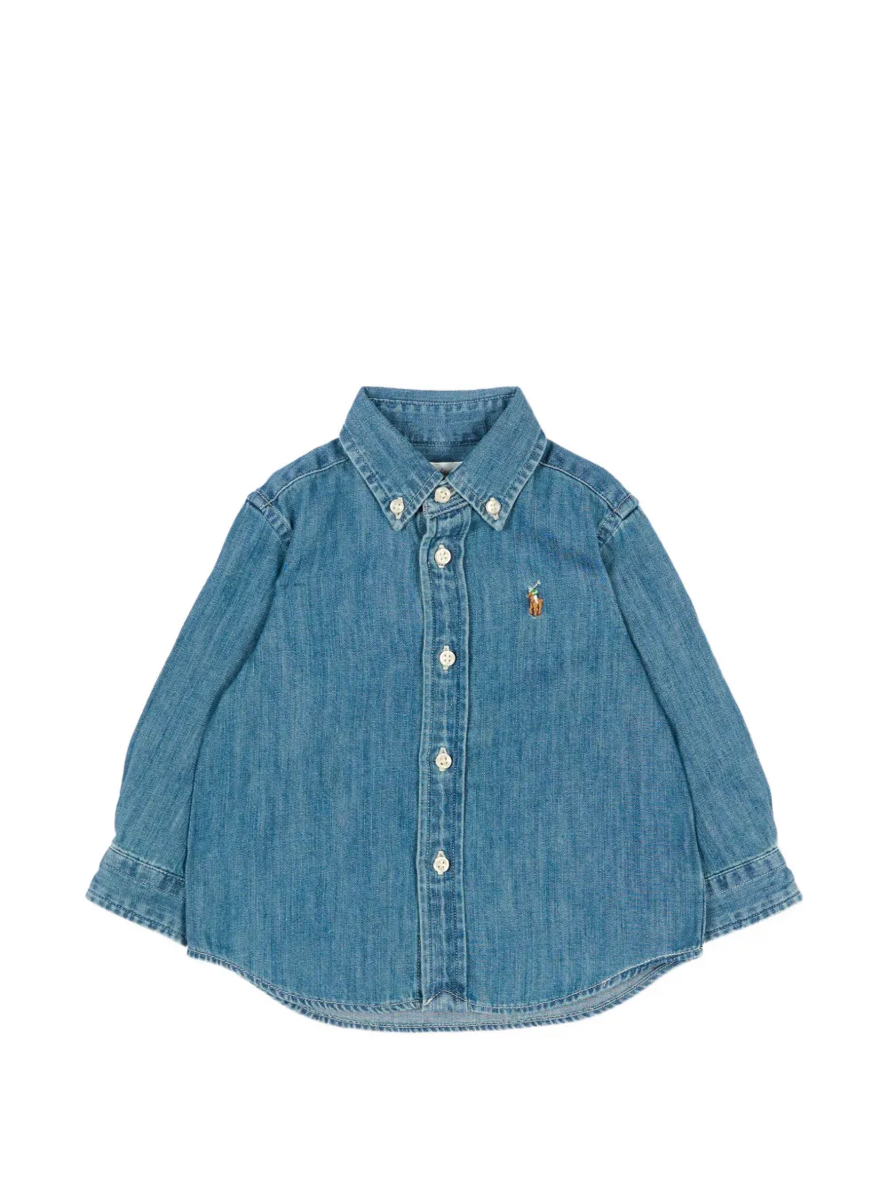 POLO RALPH LAUREN KIDS long sleeve shirt - Blau