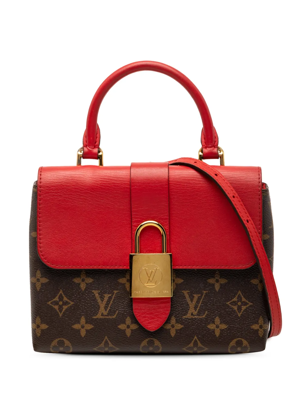 Louis Vuitton Pre-Owned 2021-2025 Monogram Locky BB satchel - Marrone