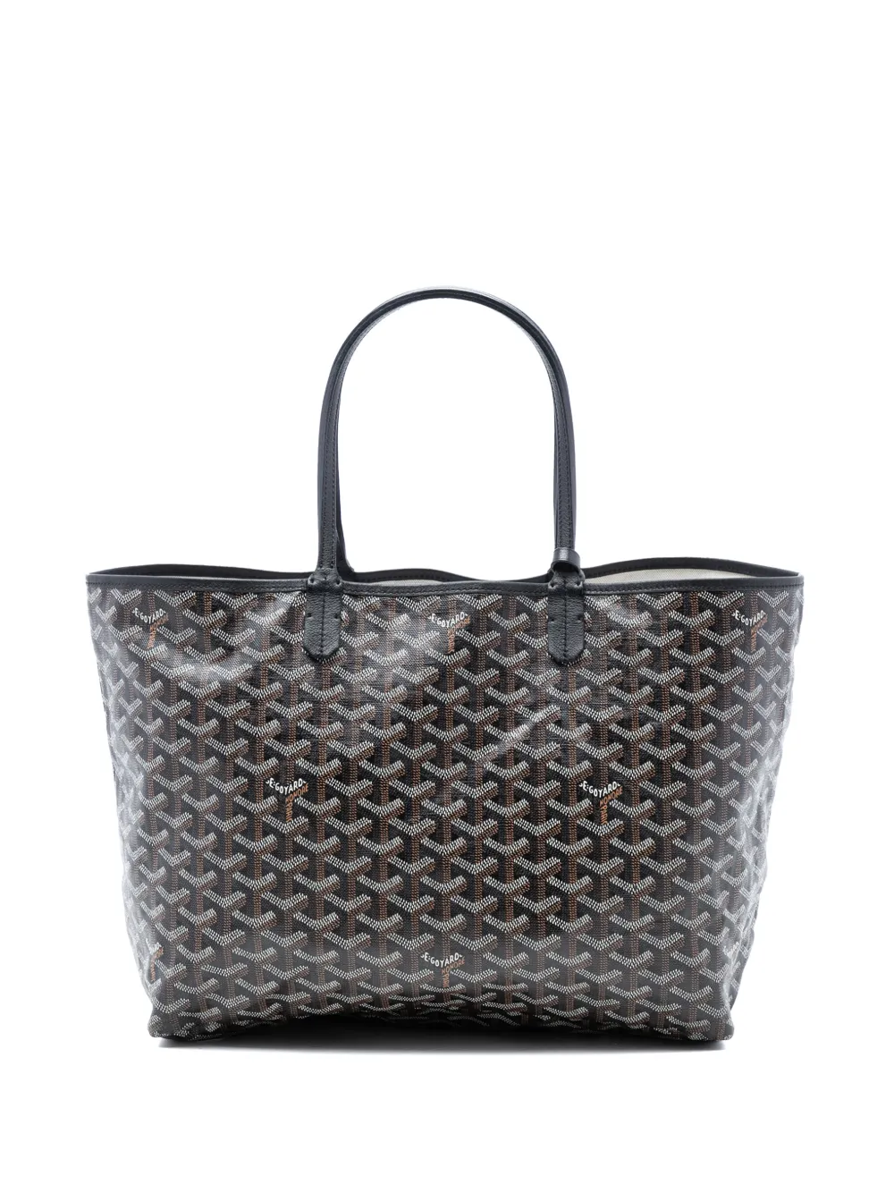Goyard Pre-Owned 2017 Goyardine Saint Louis PM tote bag - Nero