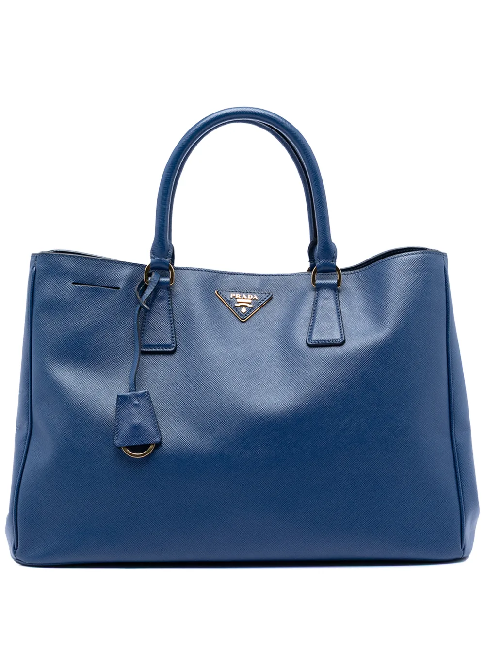 Prada Pre-Owned 2010-2025 Large Saffiano Lux Galleria satchel - Blu