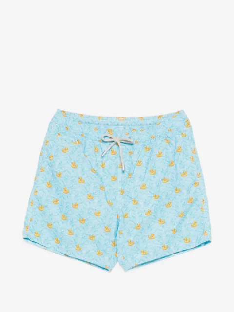 MC2 Saint Barth shorts de playa con patos estampados