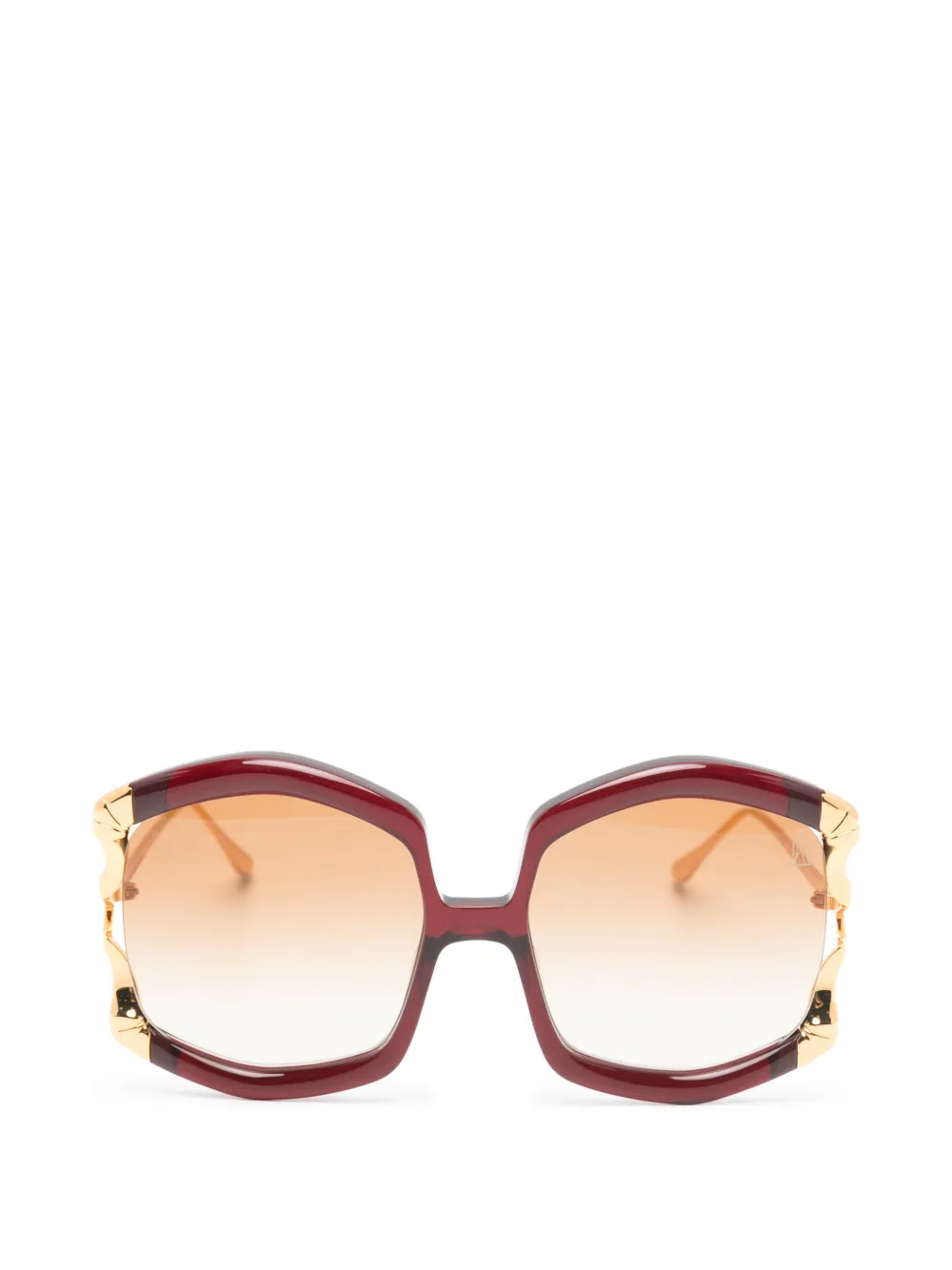 ANNA-KARIN KARLSSON La Vie En Rose sunglasses - Rosso