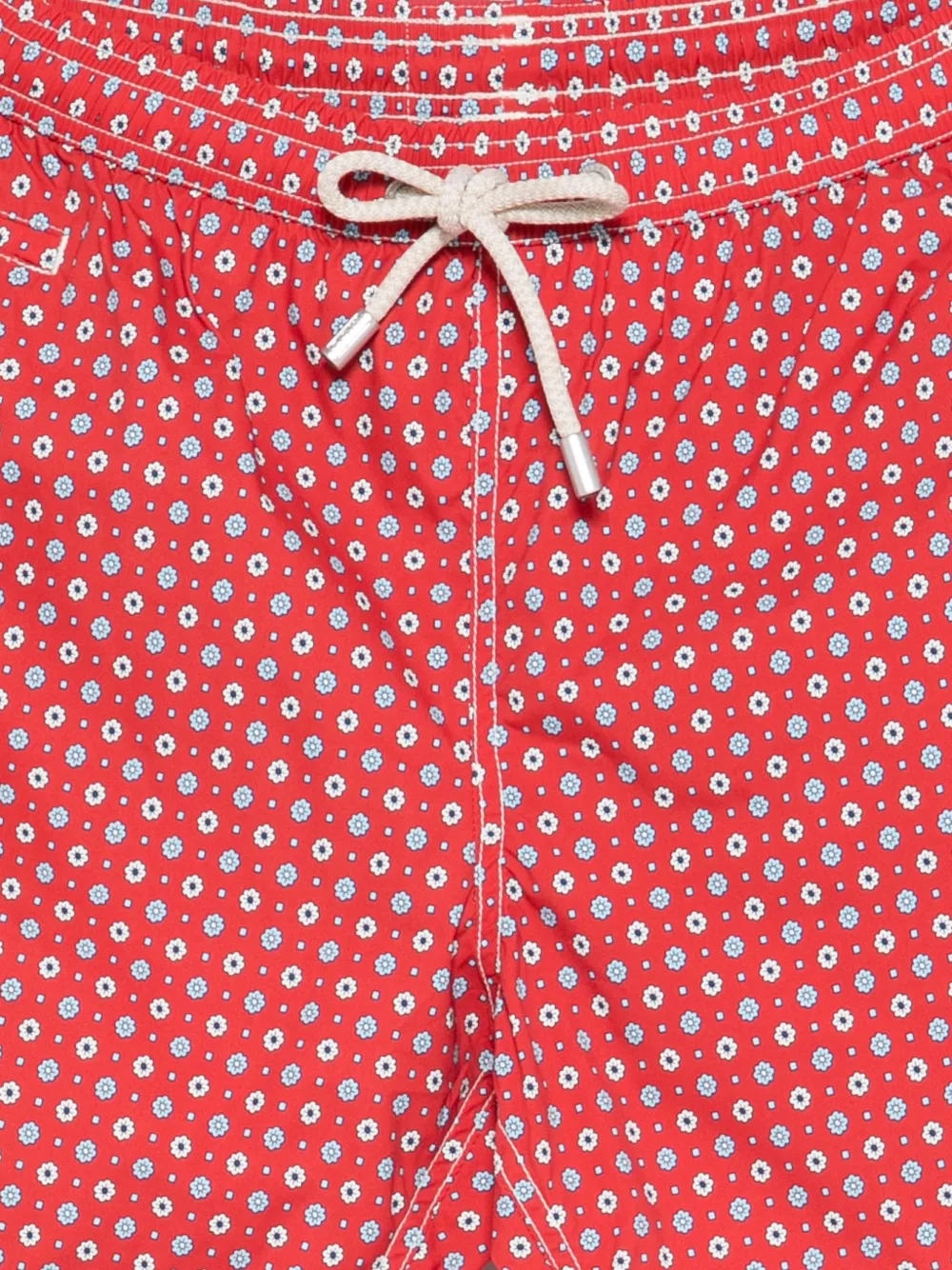 MC2 Saint Barth Zwembroek met bloemenprint Rood