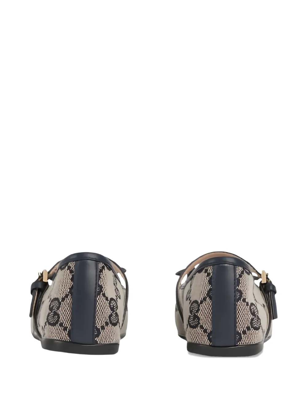 Gucci Kids Ballerina's met logopatroon Beige