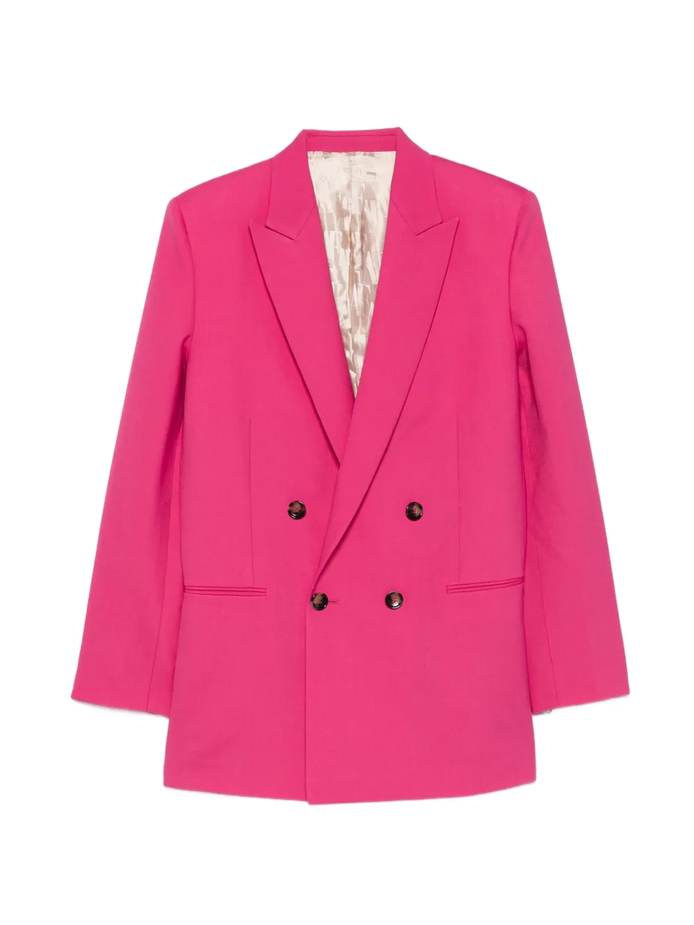 Alberta Ferretti double-breasted jacket - Rosa