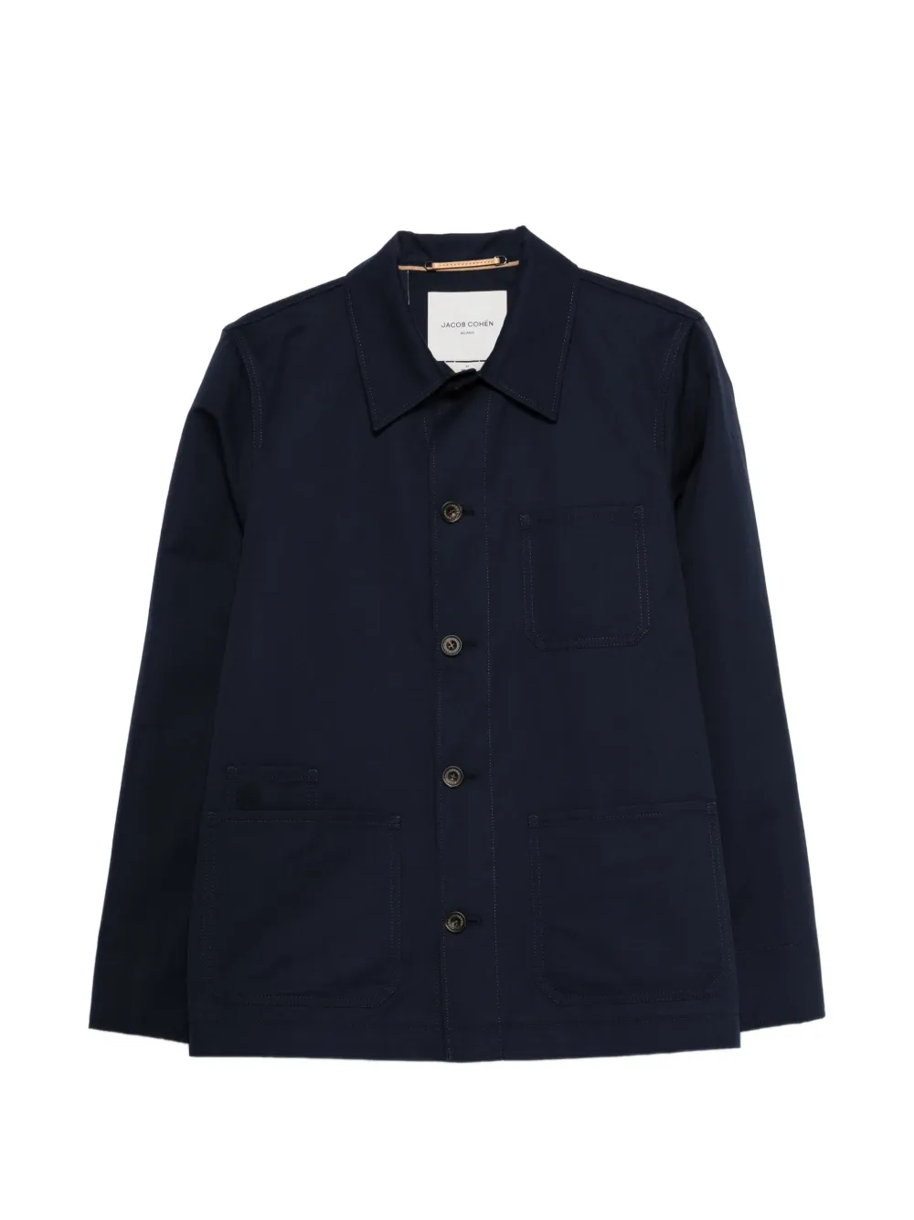 Jacob Cohën buttoned pocket jacket - Blu