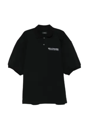 Balenciaga ロゴ ポロシャツ | ブラック | FARFETCH JP