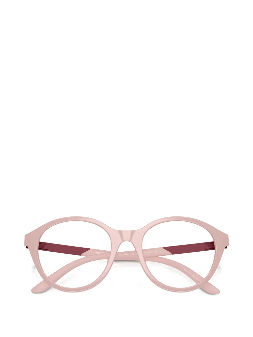 Emporio Armani Kids round-frame sunglasses - Rosa