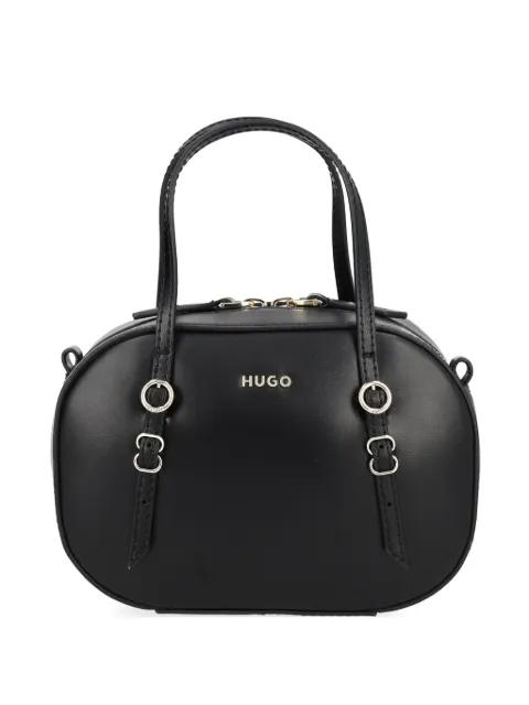 HUGO buckle-detail logo-detail tote bag