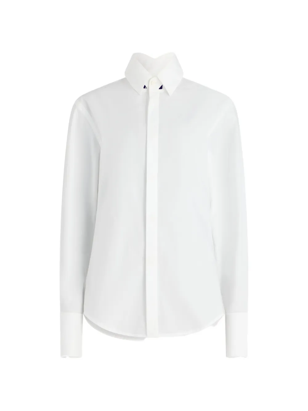 Jean Paul Gaultier folded cuff shirt - Bianco