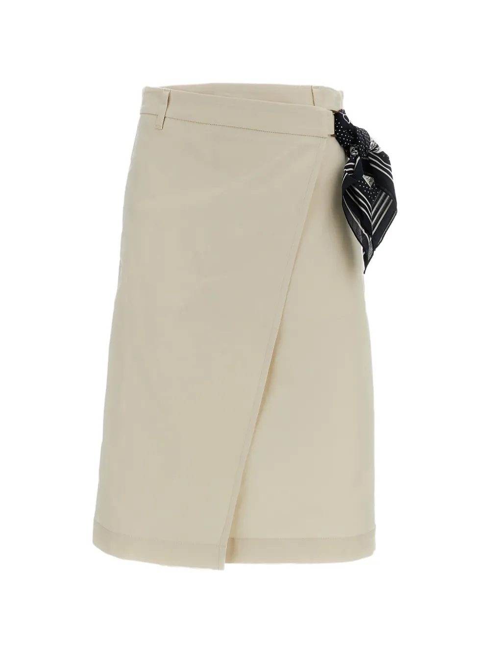 True Royal wrap skirt - Bianco