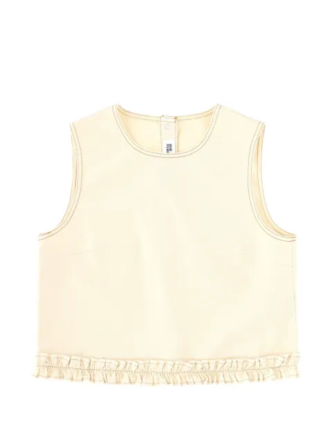 Baum Und Pferdgarten Madie ruffled contrast-stitch top