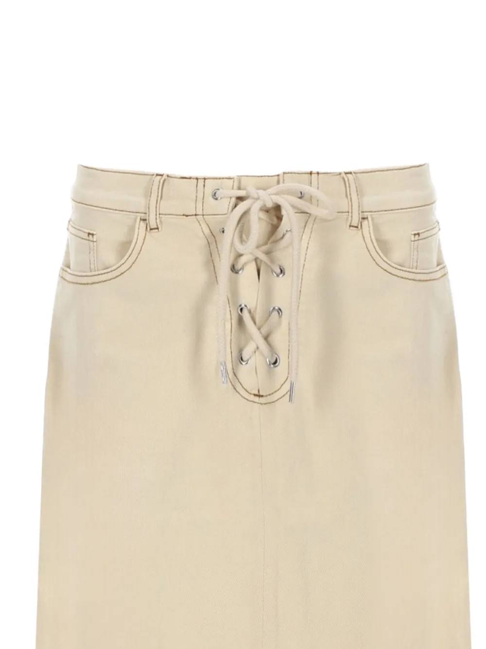 Baum Und Pferdgarten Shilan midi-rok Beige