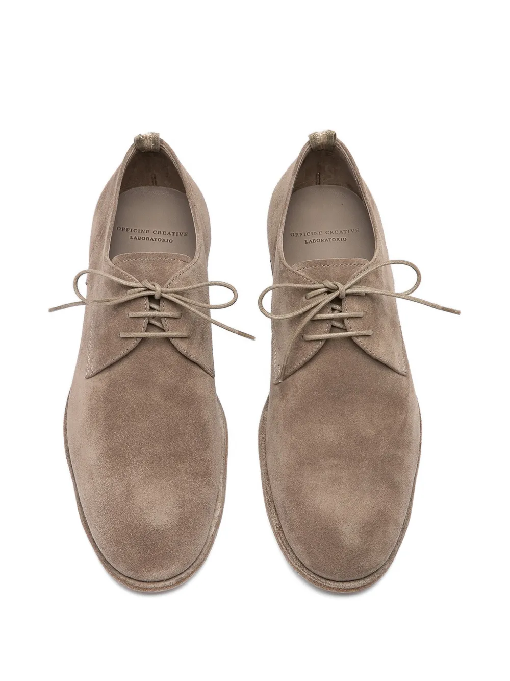 Officine Creative Solitude 002 derby schoenen Beige